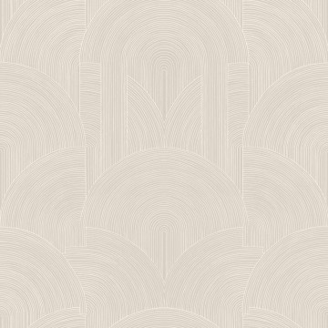 Világos taupe színhatású tapéta boltív mintával 106569090 (Light)