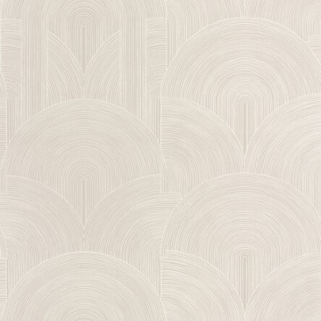 Világos taupe színhatású tapéta boltív mintával 106569090 (Light)