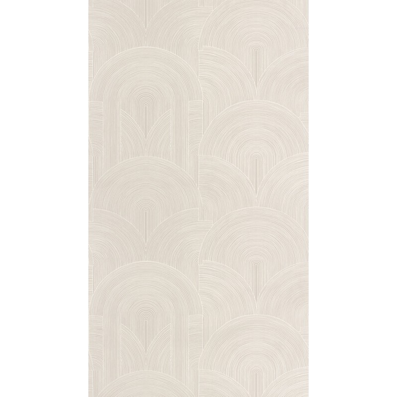 Világos taupe színhatású tapéta boltív mintával 106569090 (Light)