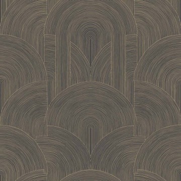 Sötétbarna színhatású tapéta boltív mintával 106569129 (Light)
