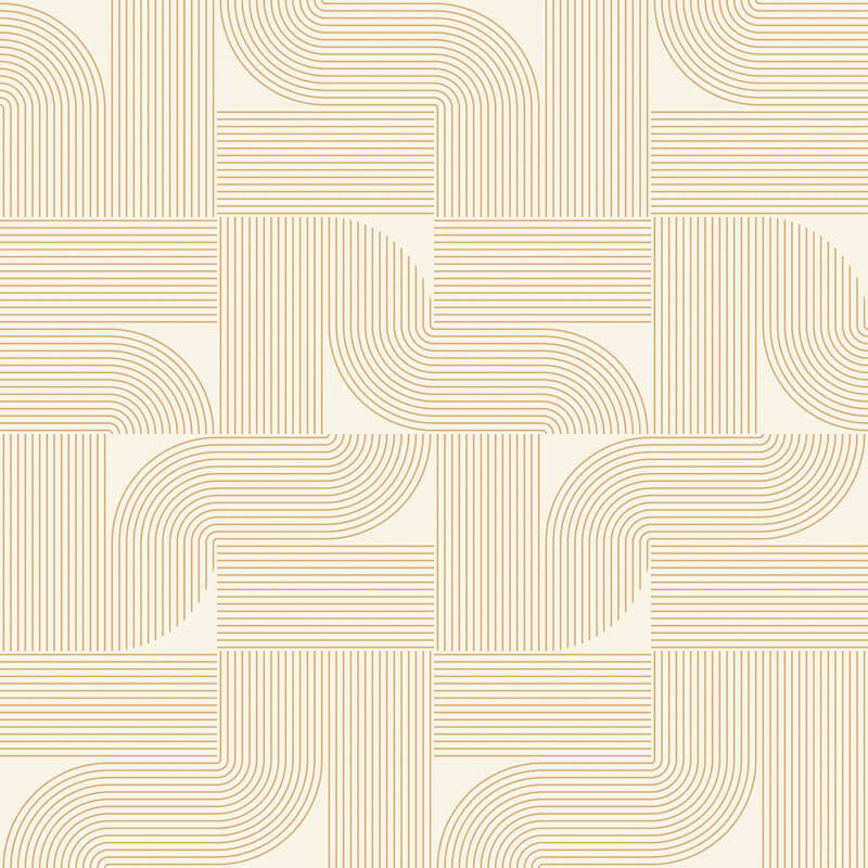 Krém bézs arany színhatású tapéta vonalmintával 106570014 (Light)