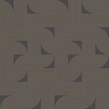 Fekete bézs tapéta vonalmintával 106579021 (Light)