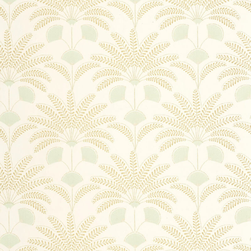 Art Deco design tapéta krém bézs levél mintával 107400414 (Maison)