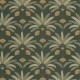Art Deco design tapéta sötétzöld levél mintával 107400451 (Maison)