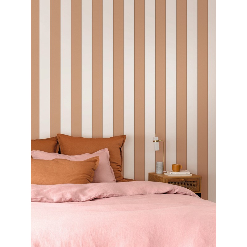 Fehér arany csíkos tapéta 104022020 (Moonlight 2)