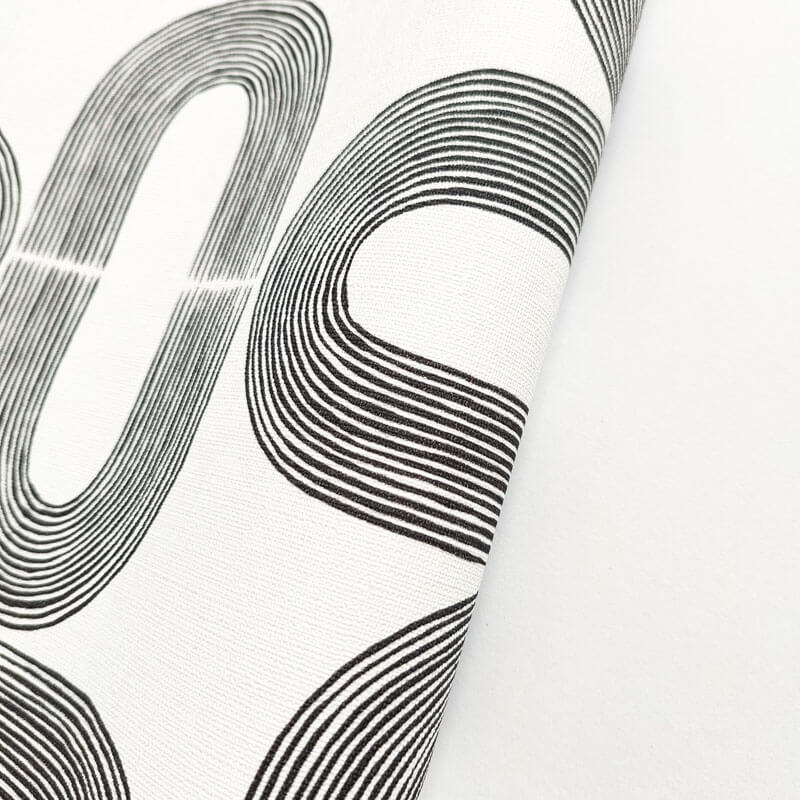 Fekete fehér design tapéta ovális mintával 104230913 (Moonlight 2)