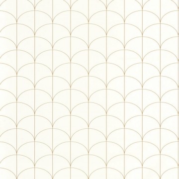 Fehér alapon vékony boltív mintás tapéta 104240253 (Moonlight 2)