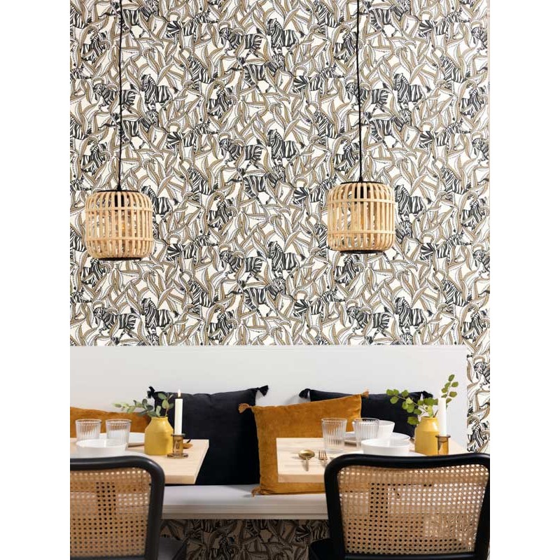 Tapéta zebrákkal fekete fehér 104290997 (Moonlight 2)