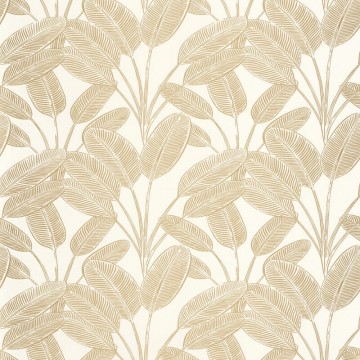 Tapéta fehér alapon arany levélmintával 104320247 (Moonlight 2)