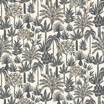 Sötétszürke tapéta trópusi fákkal 104350957 (Moonlight 2)