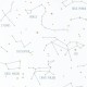 Tapéta csillagképekkel törtfehér 101917125 (Planet)