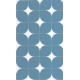 Kékeszöld geometriai mintás tapéta 105040641 (Outlines)