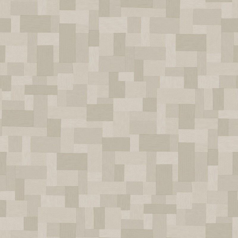 Fahatású tapéta téglalap mintával, fakó világosbarna 86071409 (Woods)