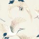 Madármintás tapéta krém bézs DW2018 (Designer Walls) 