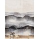 Szürke posztertapéta hegyek (2,21 x 2,80 cm) FW4001-2