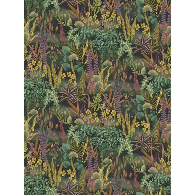 Bohém növénymintás fali poszter zöld (2,21 x 2,80 cm) FW4005-3