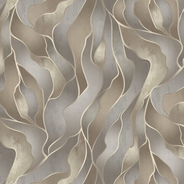 Absztrakt fali poszter modern stílusban szürke barna (2,21 x 2,80 cm) FW4010-1