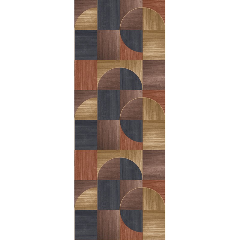 Barna körcikk mintás poszter (1,06 x 2,80 cm) FW4012-5
