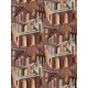 Színes épületek zöld mályva színű poszter (2,21 x 2,80 cm) FW4013-9