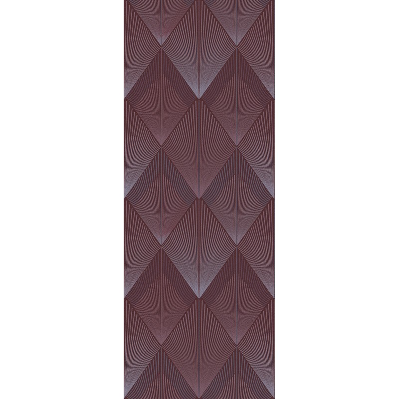 Bordó rombuszmintás fali poszter (1,06 x 2,80 cm) FW4035-2