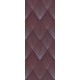 Bordó rombuszmintás fali poszter (1,06 x 2,80 cm) FW4035-2