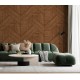 Fa burkolat mintázatú fali poszter barna (2,21 x 2,80 cm) FW4036-4
