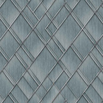 Kék modern mintás fali poszter (2,21 x 2,80 cm) FW4037-2