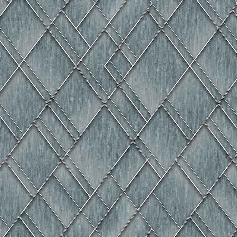 Kék modern mintás fali poszter (2,21 x 2,80 cm) FW4037-2