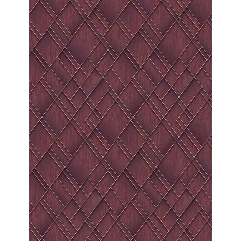 Bordó rombuszmintás fali poszter (2,21 x 2,80 cm) FW4037-4