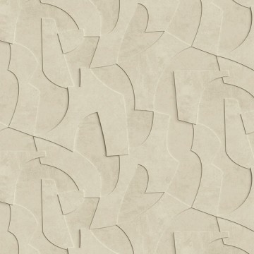 Bézs absztrakt mintás fali poszter (2,21 x 2,80 cm) FW4042-2