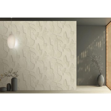 Bézs absztrakt mintás fali poszter (2,21 x 2,80 cm) FW4042-2