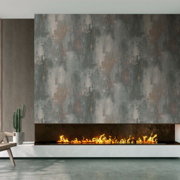 Beton mintázatú sötétszürke fali poszter (2,21 x 2,80 cm) FW4044-2