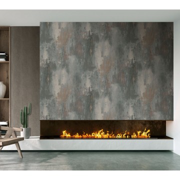 Beton mintázatú sötétszürke fali poszter (2,21 x 2,80 cm) FW4044-2