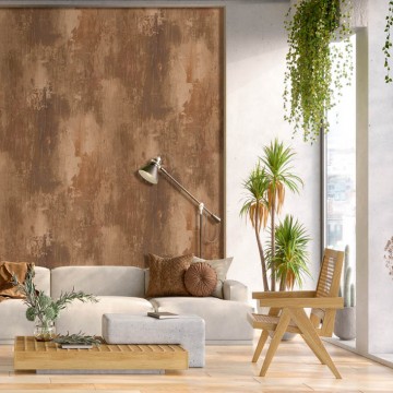 Barna koptatott mintázatú indusztriális fali poszter (2,21 x 2,80 cm) FW4044-4