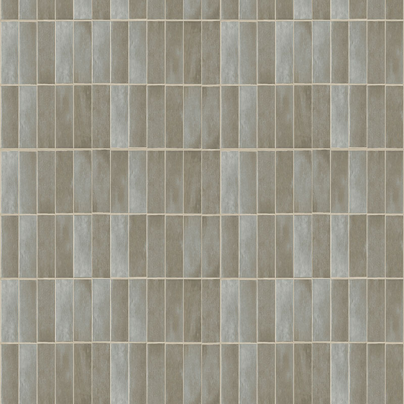 Csempe mintázatú fali poszter szürke (1,59 x 2,80 cm)  FW4045-3