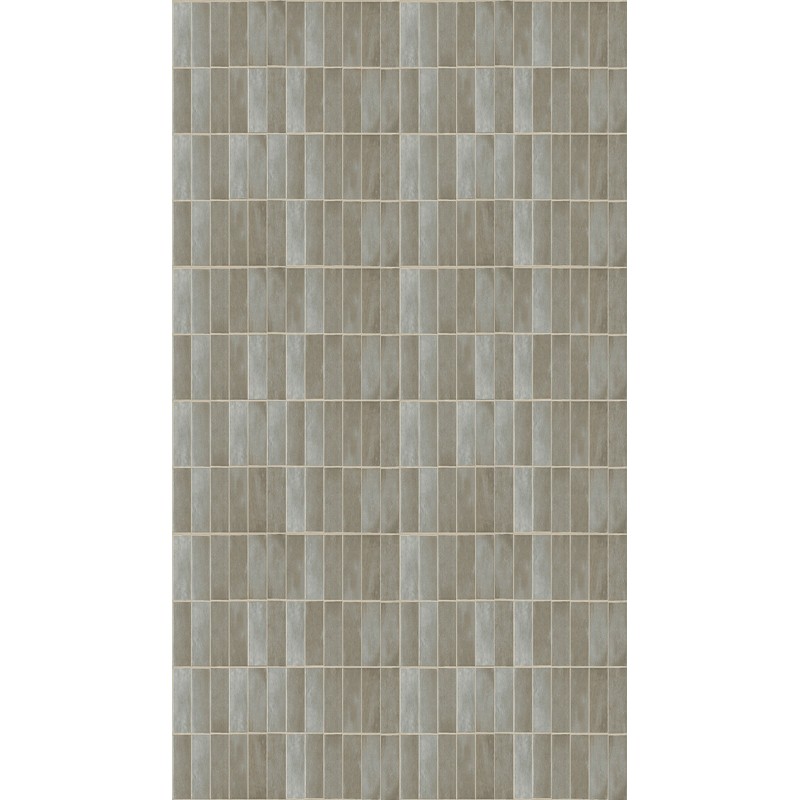 Csempe mintázatú fali poszter szürke (1,59 x 2,80 cm)  FW4045-3