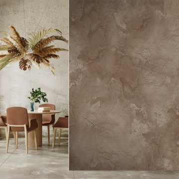 Barna foltos mintázatú fali poszter (2,21 x 2,80 cm) FW4047-4