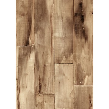 Barna deszka mintázatú posztertapéta (1,06 x 2,80 cm) FW4051-10