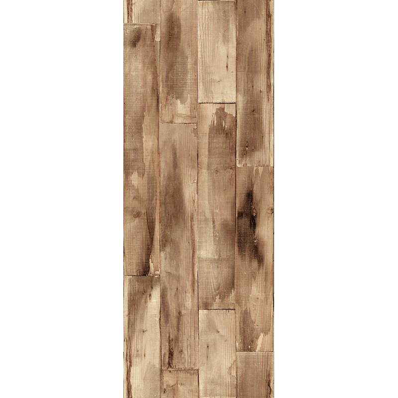 Barna deszka mintázatú posztertapéta (1,06 x 2,80 cm) FW4051-10