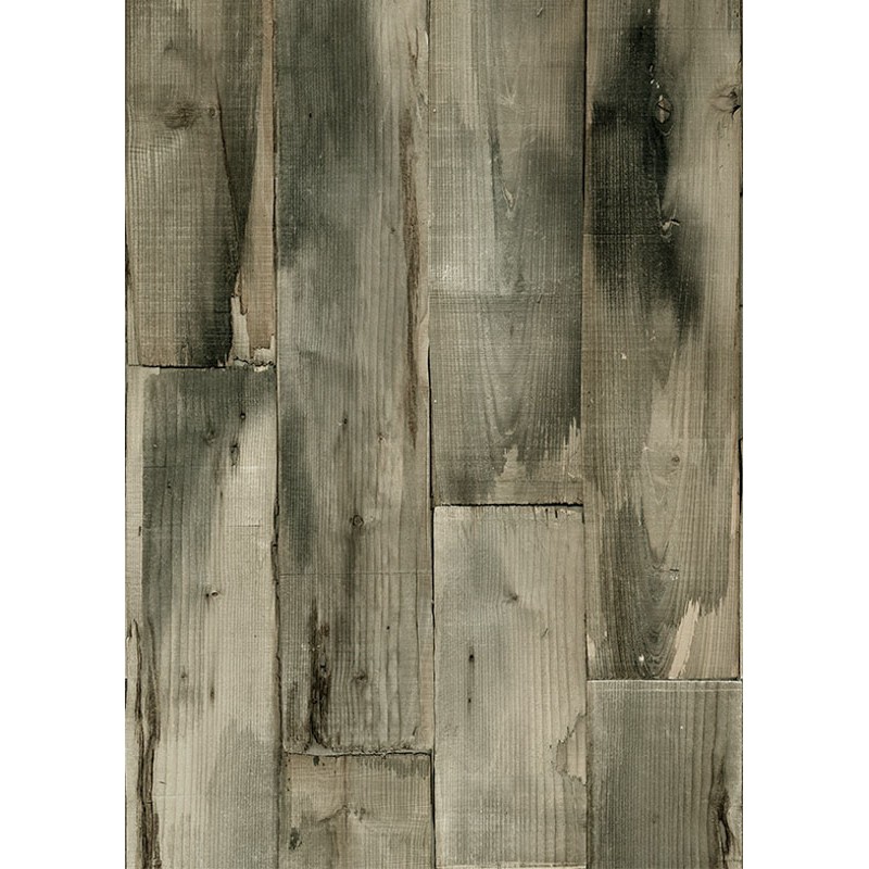 Fa mintázatú indusztriális posztertapéta, fakóbarna (1,06 x 2,80 cm) FW4051-4