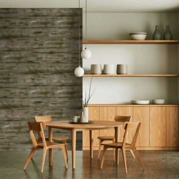 Indusztriális stílusú fali poszter barna mintával (2,21 x 2,80 cm) FW4053-5