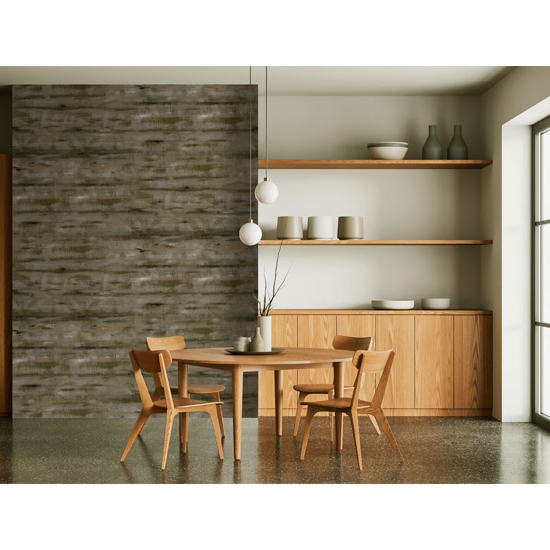 Indusztriális stílusú fali poszter barna mintával (2,21 x 2,80 cm) FW4053-5