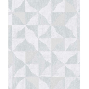 Design tapéta szabálytalan háromszög alakzatokkal világosszürke 340320 (Sensory)