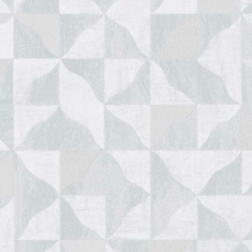Design tapéta szabálytalan háromszög alakzatokkal világosszürke 340320 (Sensory)