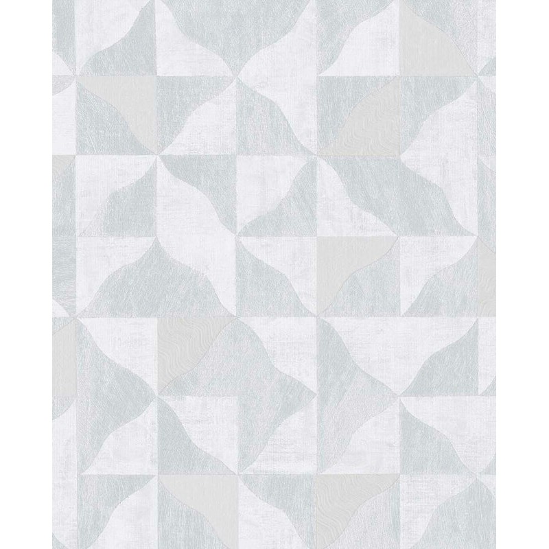 Design tapéta szabálytalan háromszög alakzatokkal világosszürke 340320 (Sensory)
