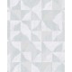 Design tapéta szabálytalan háromszög alakzatokkal világosszürke 340320 (Sensory)