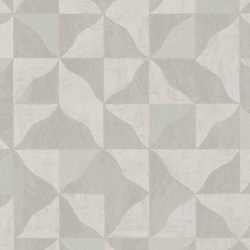 Design tapéta szabálytalan háromszög alakzatokkal fakó bézs 340321 (Sensory)