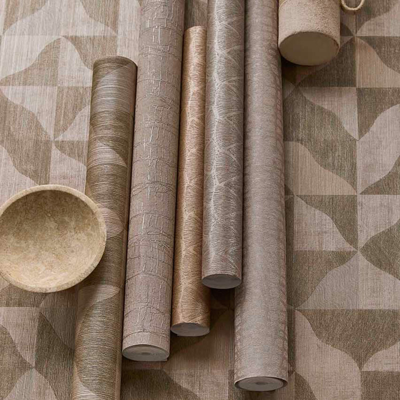 Magában mintás design tapéta barna 340343 (Sensory)