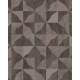 Design tapéta szabálytalan háromszög alakzatokkal barna 340324 (Sensory)