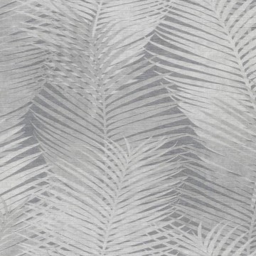 Strukturált design tapéta levelekkel szürke (70 cm széles) 45102 (Chromatic)